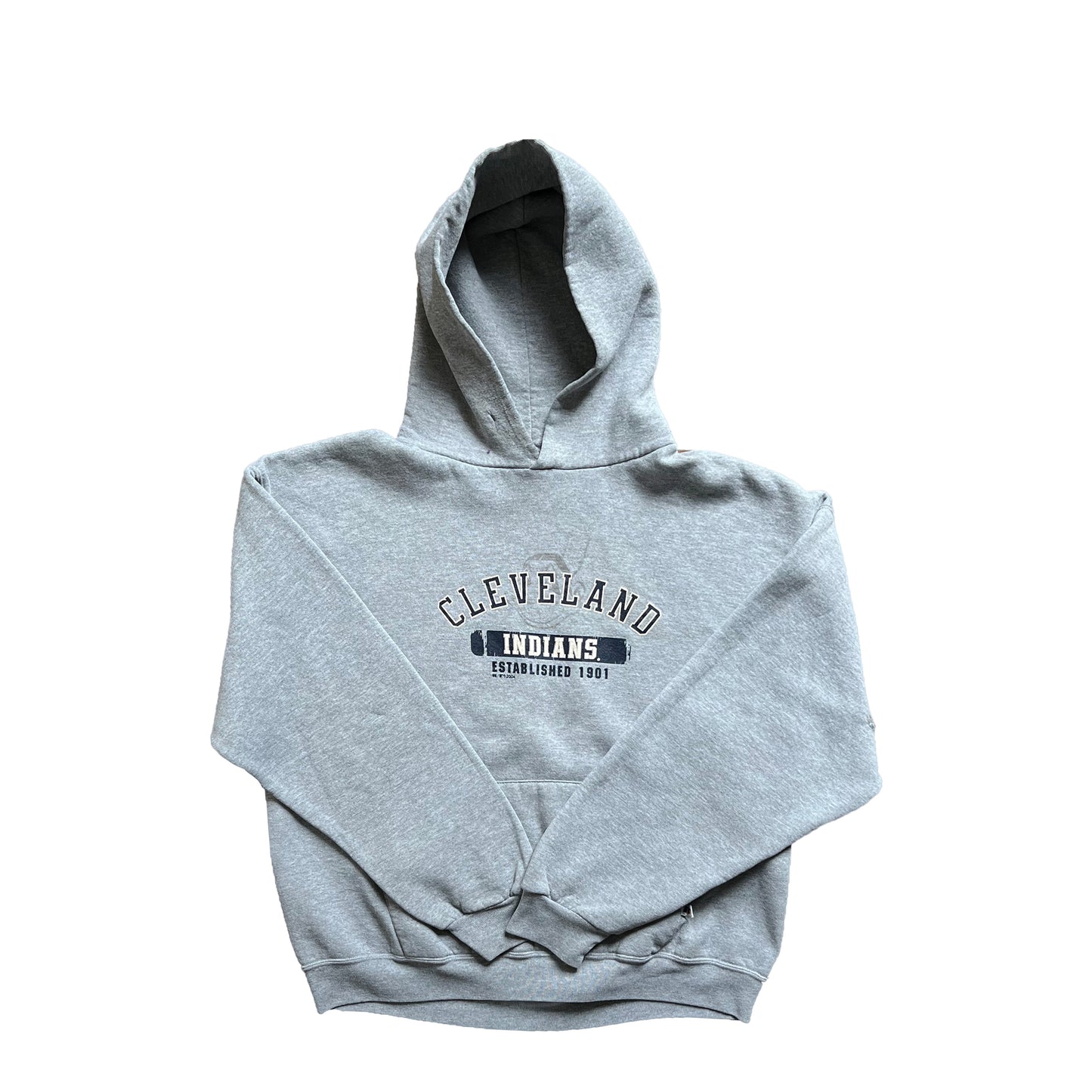 00's RUSSELL ATHLETIC "CLEVELAND INDIANS" HOODIE