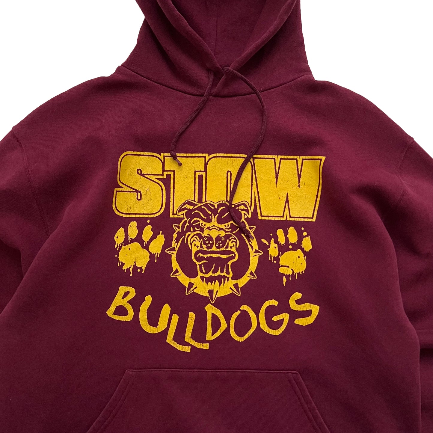 00's RUSSELL ATHLETIC "STOW BULLDOGS" HOODIE