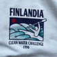 90's "FINLANDIA VODKA" AD T-SHIRT