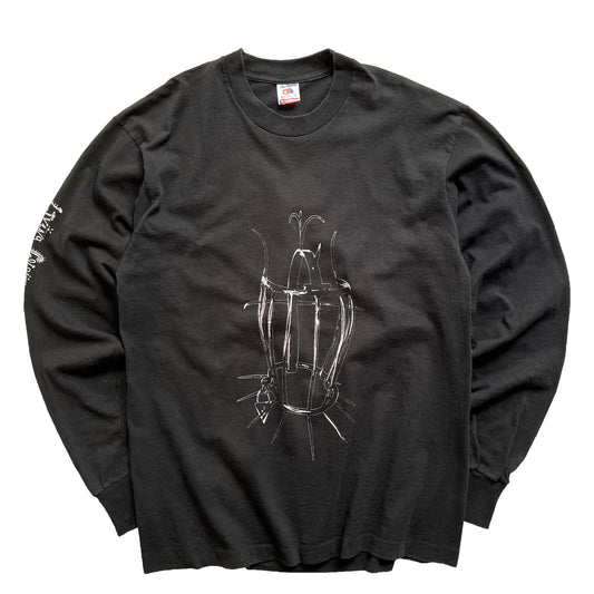 90's LIVING COLOUR "STAIN" LONG SLEEVE T-SHIRT