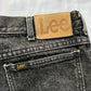 90's Lee RIDERS BLACK JEANS "MADE IN USA"