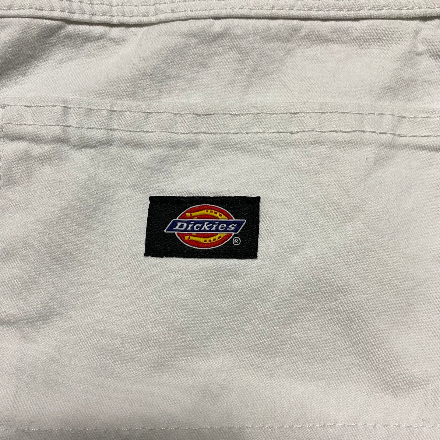 00's DICKIES TWILL PAINTER PANTS "WHITE"