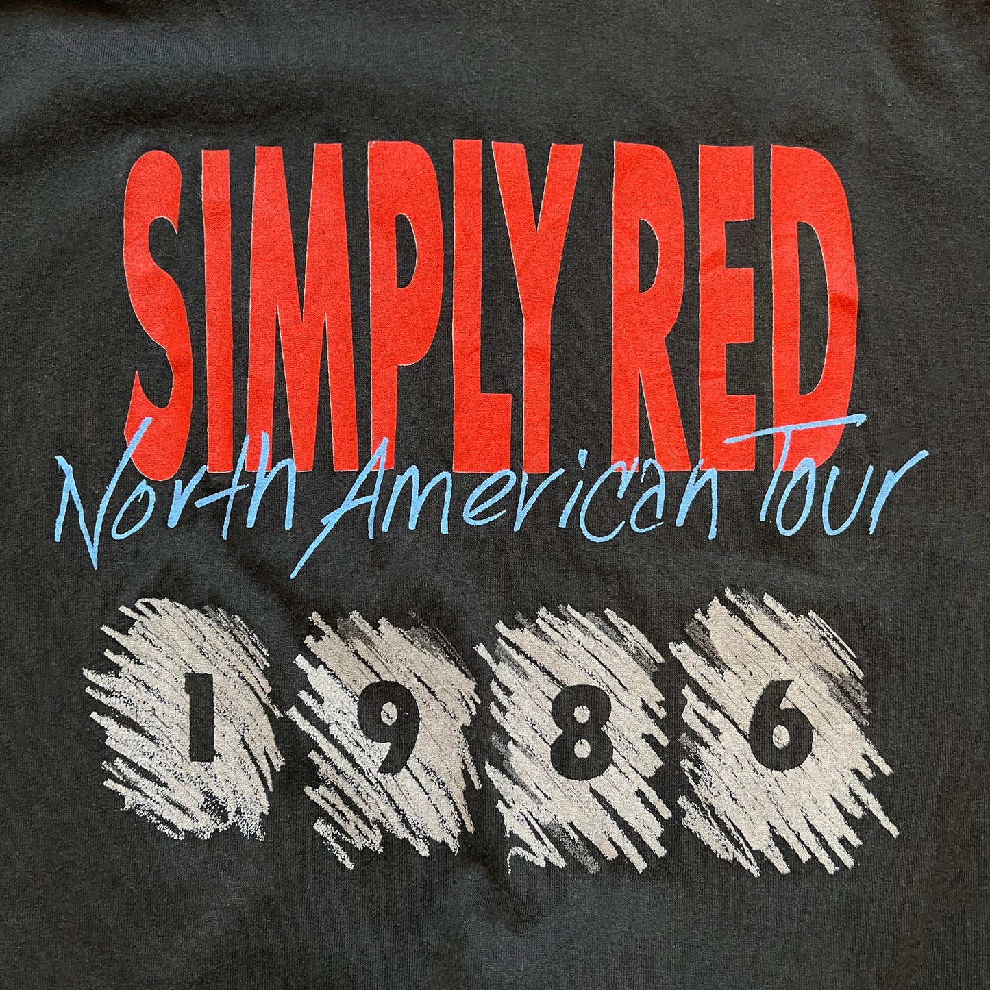 80's SIMPLY RED "PICTURE BOOK" T-SHIRT