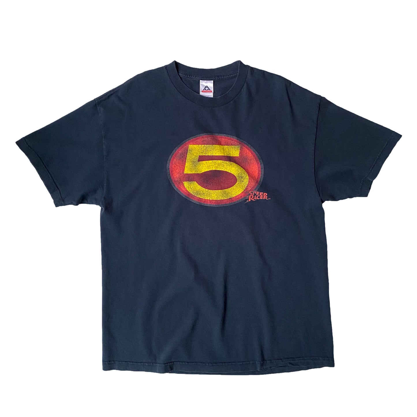00's SPEED RACER "MACH 5" NUMBERING T-SHIRT
