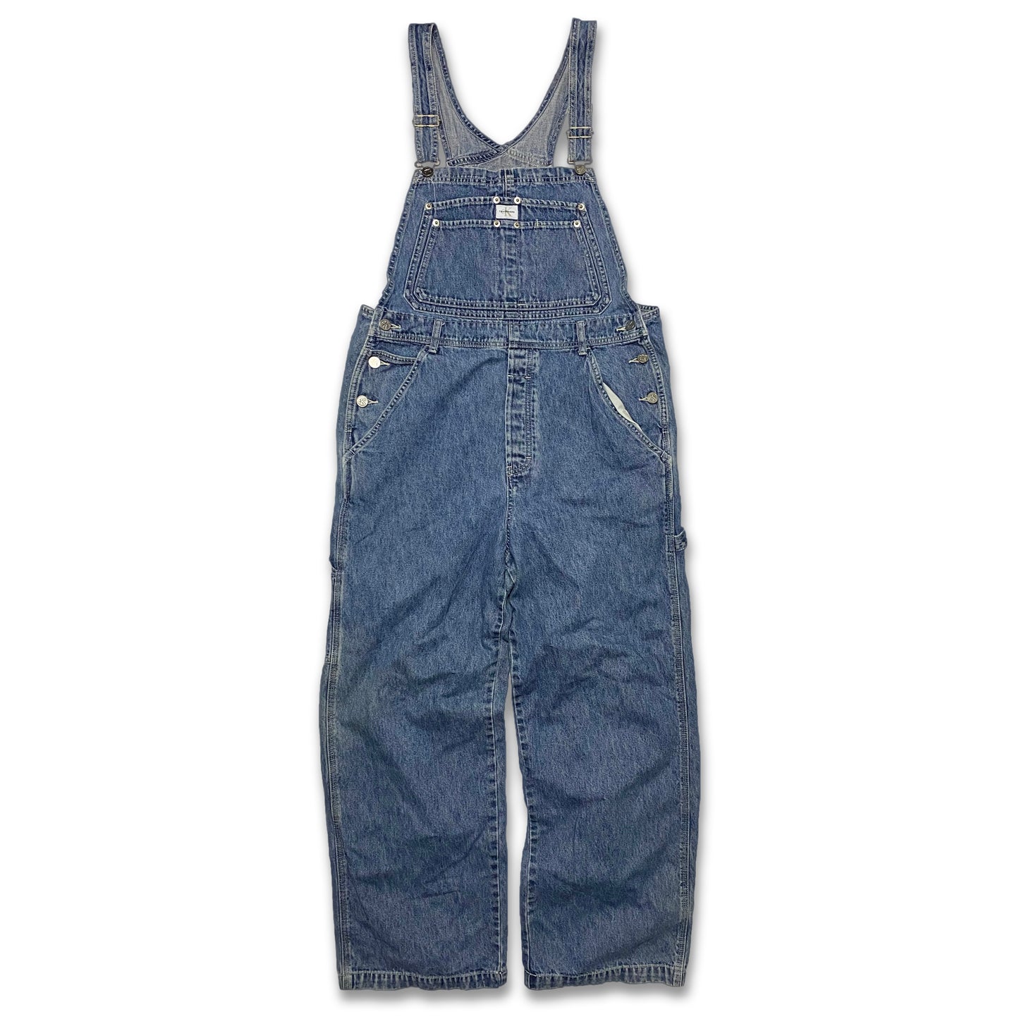 90's "Calvin Klein" DENIM OVER ALLS