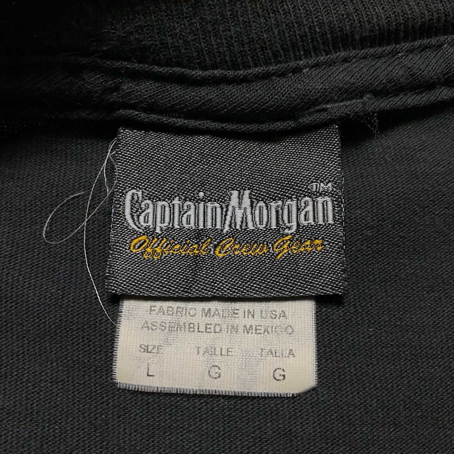 00's "Captain Morgan" T-SHIRT