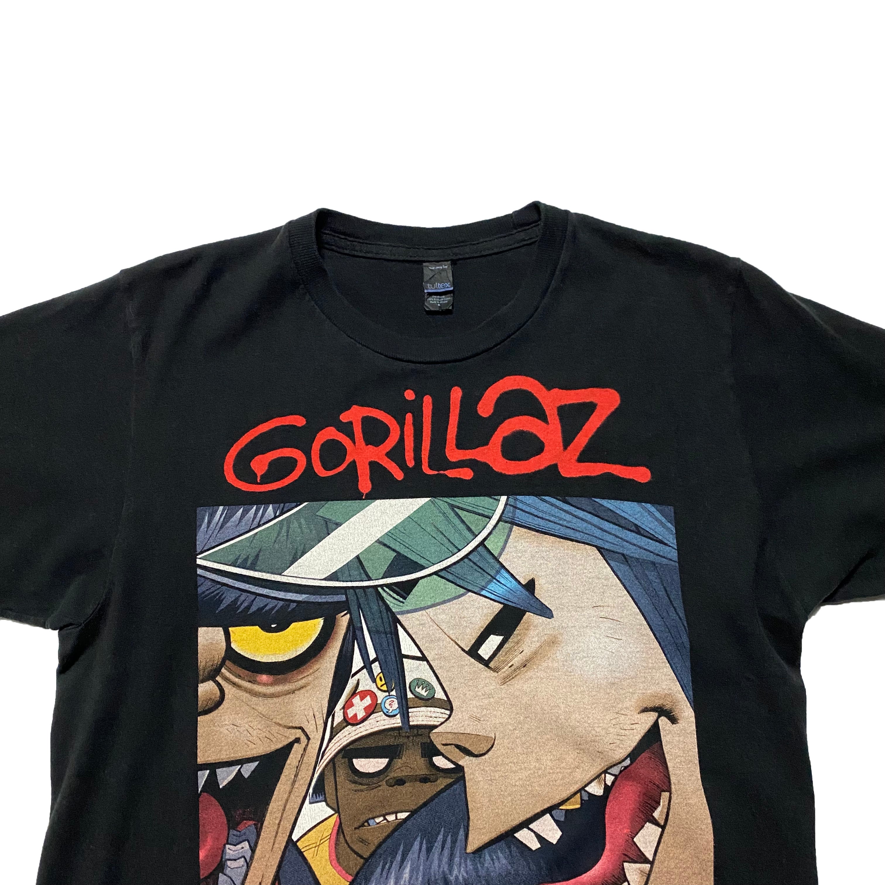 最安値に挑戦中 1日 Gorillaz T-Shirt 2012コピーライト | sengwich.com