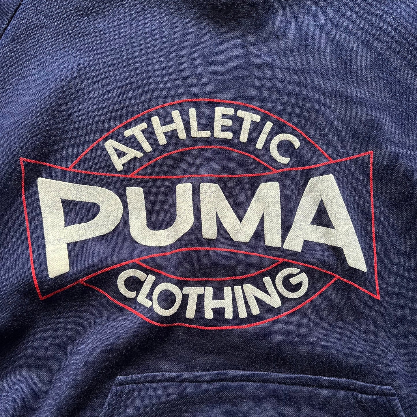 80's PUMA "ATHLETIC CLOTHING" HOODIE