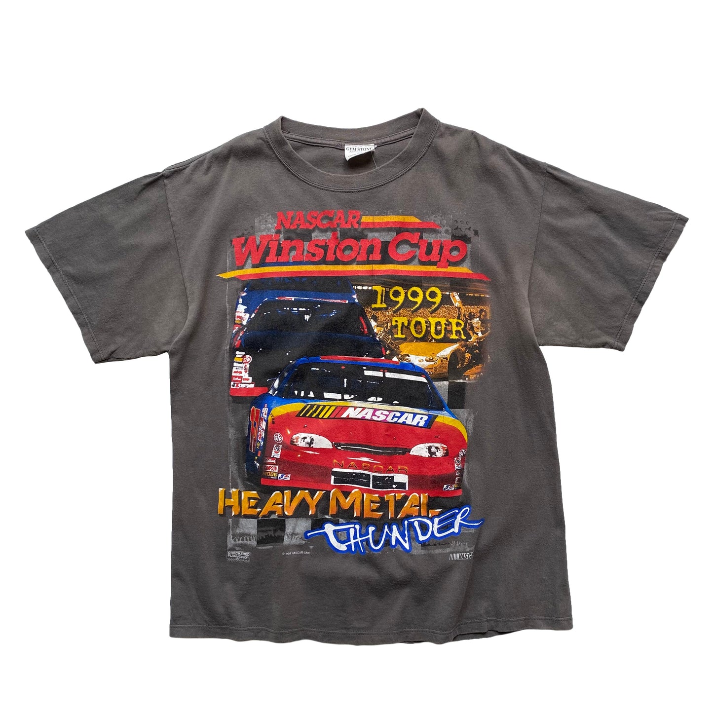 90's NASCAR "HEAVY METAL THUNDER" RACING T-SHIRT