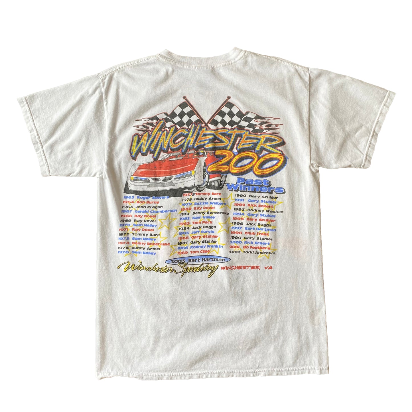 00's "WINCHESTER 200" RACING T-SHIRT