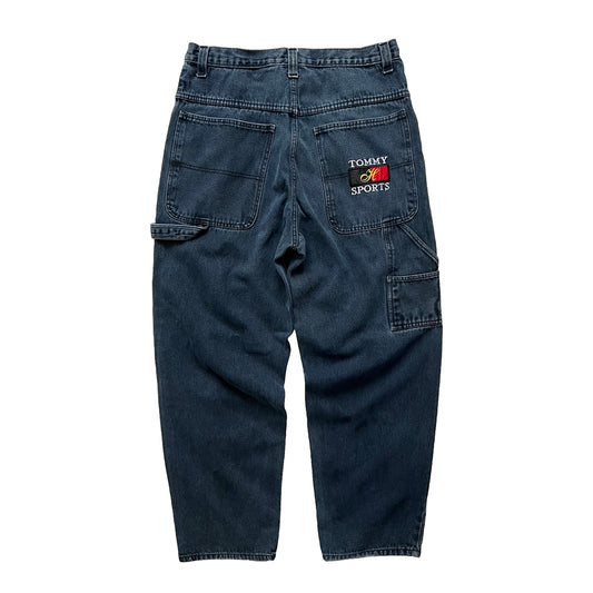 90’s BOOTLEG TOMMY HILFIGER WAIDE STRAIGHT JEANS