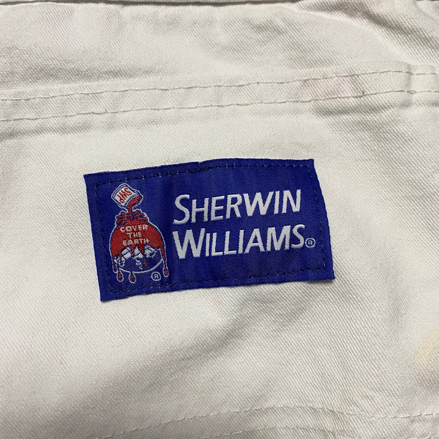 00's DICKIES TWILL PAINTER PANTS "WHITE"