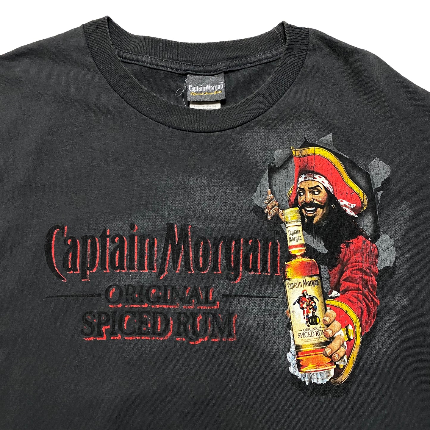 00's "Captain Morgan" T-SHIRT