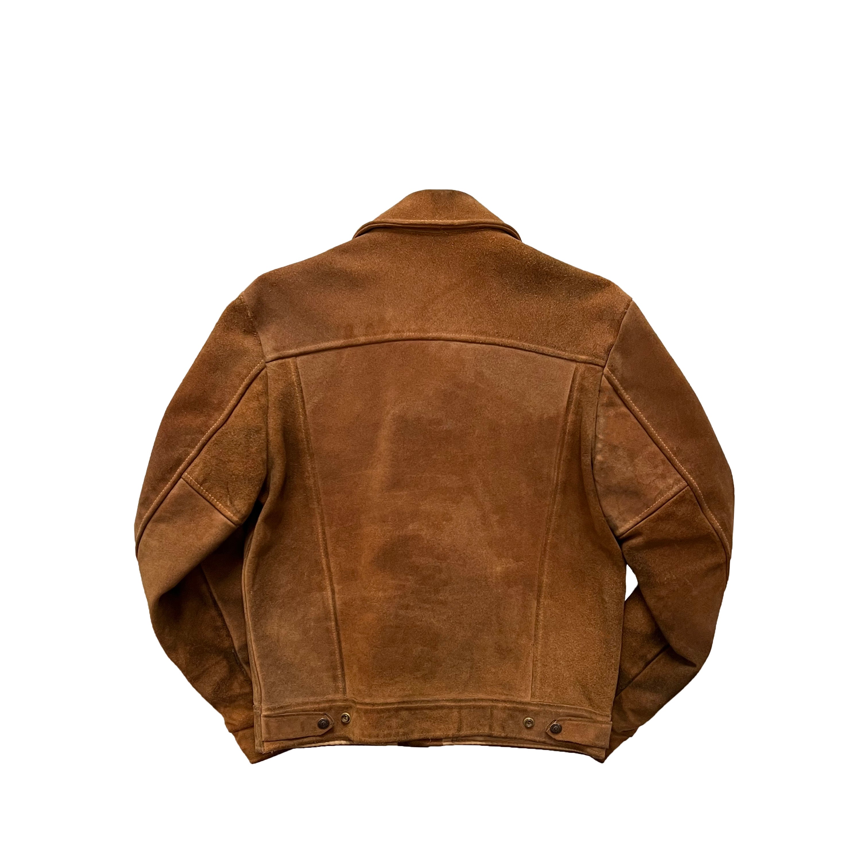 1990s Schott Suede Leather Jacket - ブルゾン