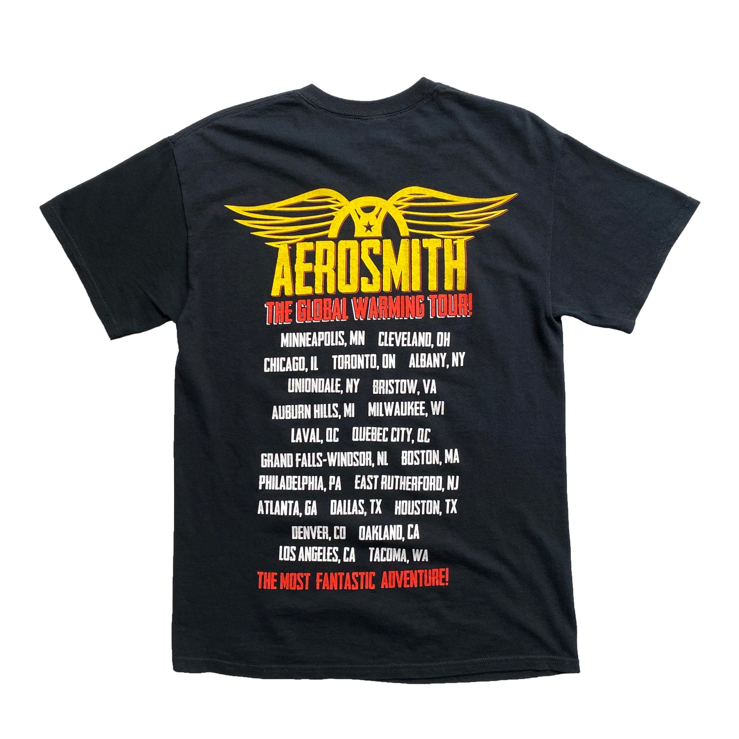 10's AEROSMITH "THE GLOBAL WARMING TOUR" T-SHIRT