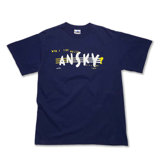 90's "ANSKY" ADIDAS × NEW YORK YANKEES AD T-SHIRT