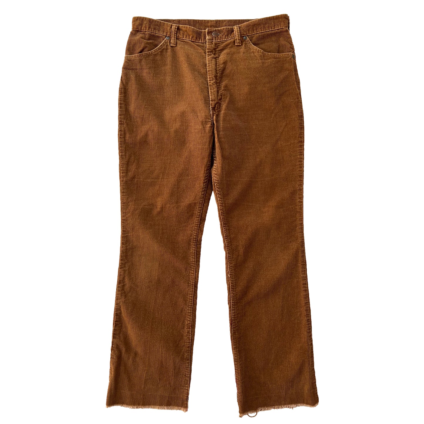 70's Wrangler CORDUROY CUT-OFF FLARED PANTS