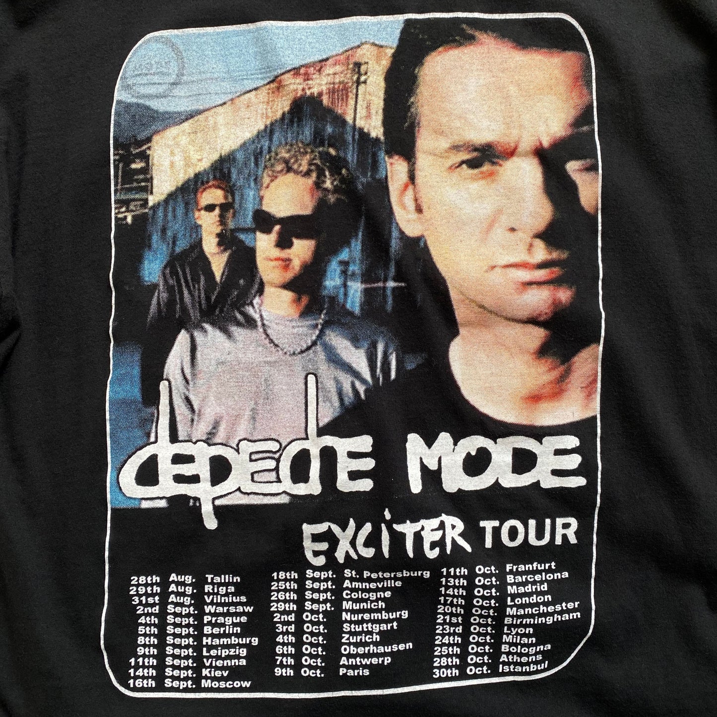 00's depeche MODE "EXCITER TOUR" T-SHIRT