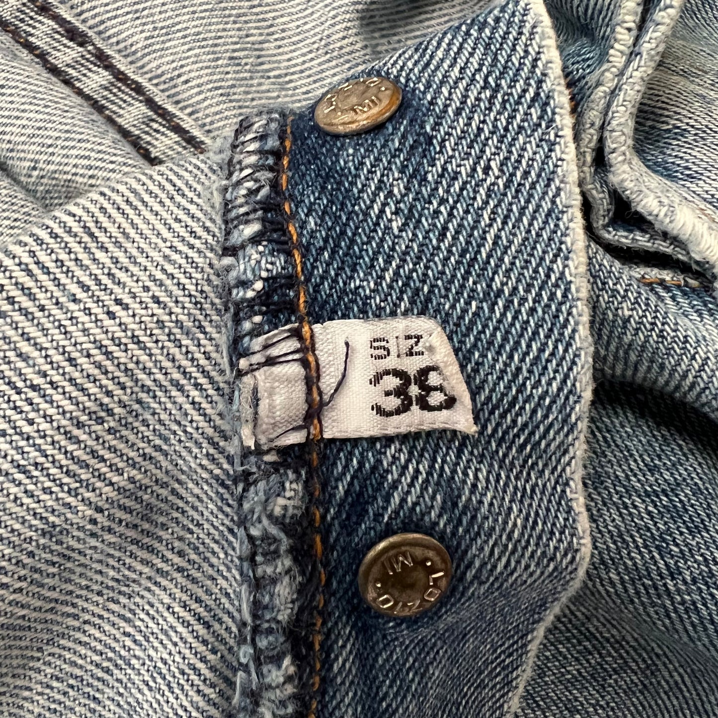 90's "ARMANI JEANS" STRAIGHT JEANS "MADE IN ITALY"