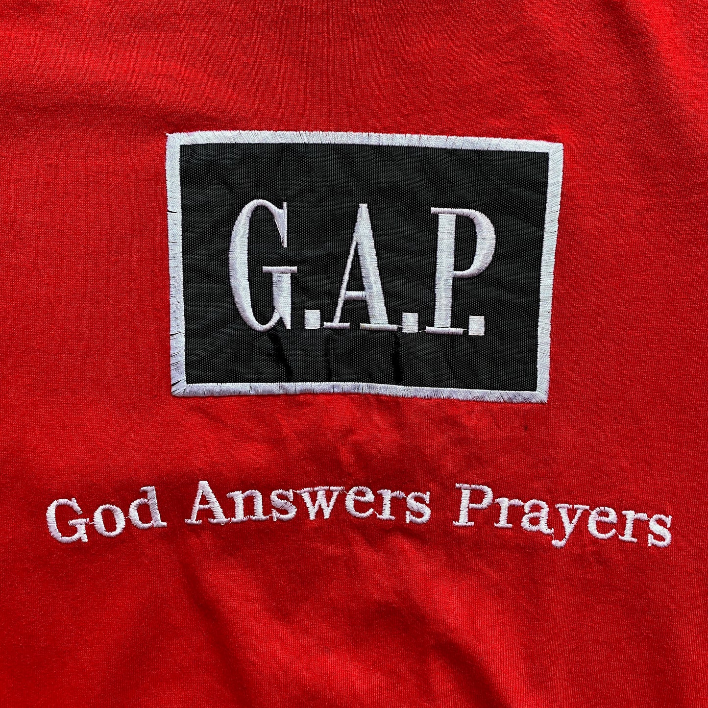 90's G.A.P "God Answers Prayers" T-SHIRT