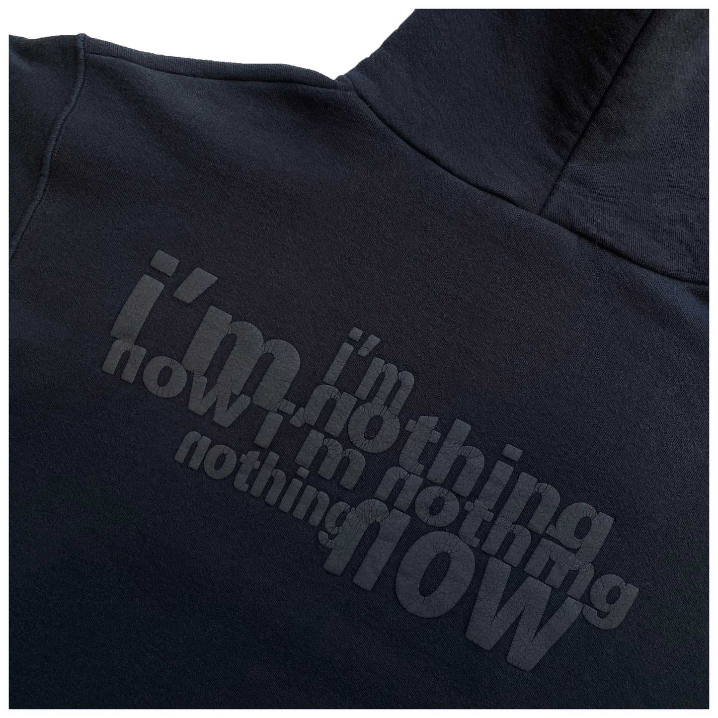 90's NINE INCH NAILS "now i'm nothing" HOODIE
