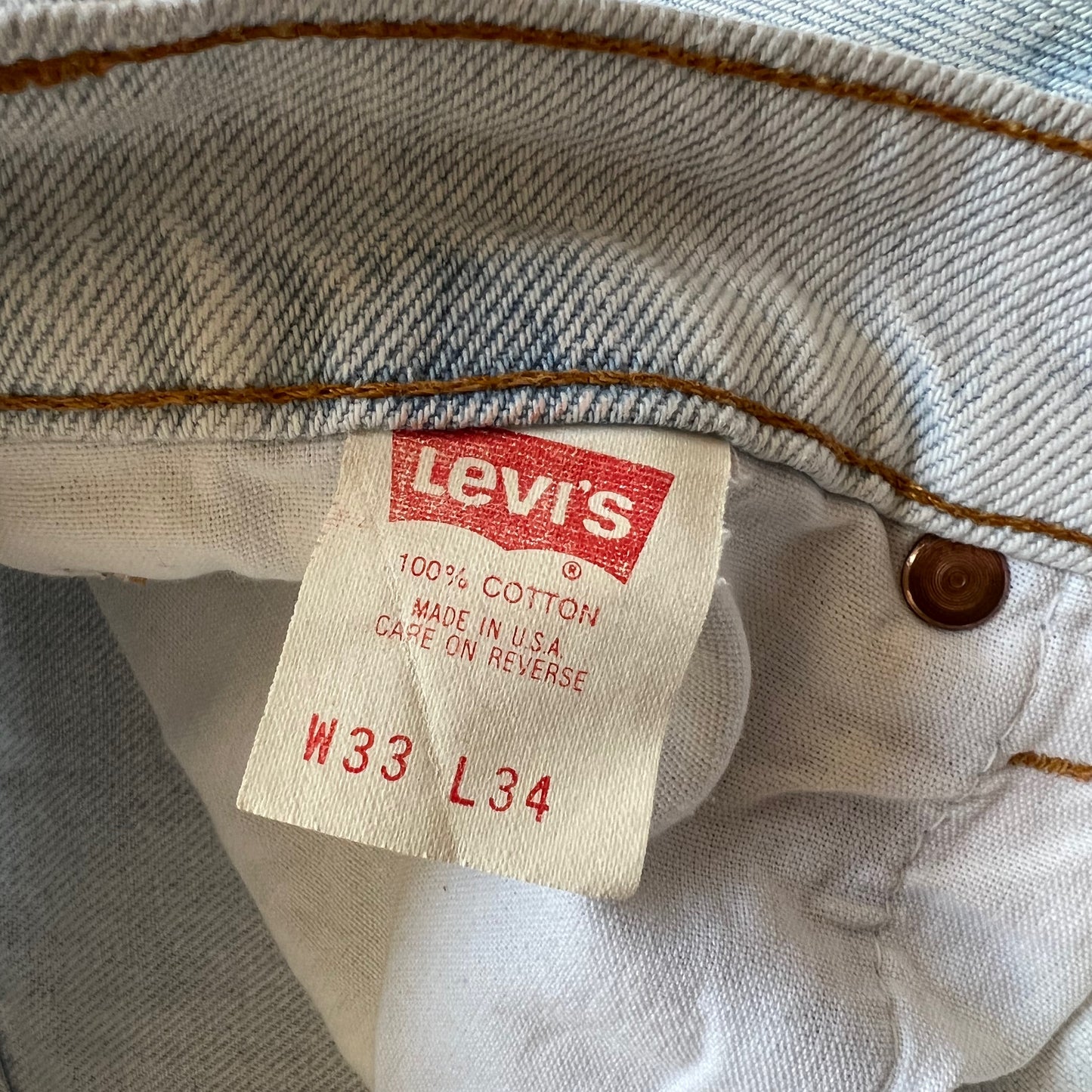 90's Levi's 501 JEANS "MADE IN USA"