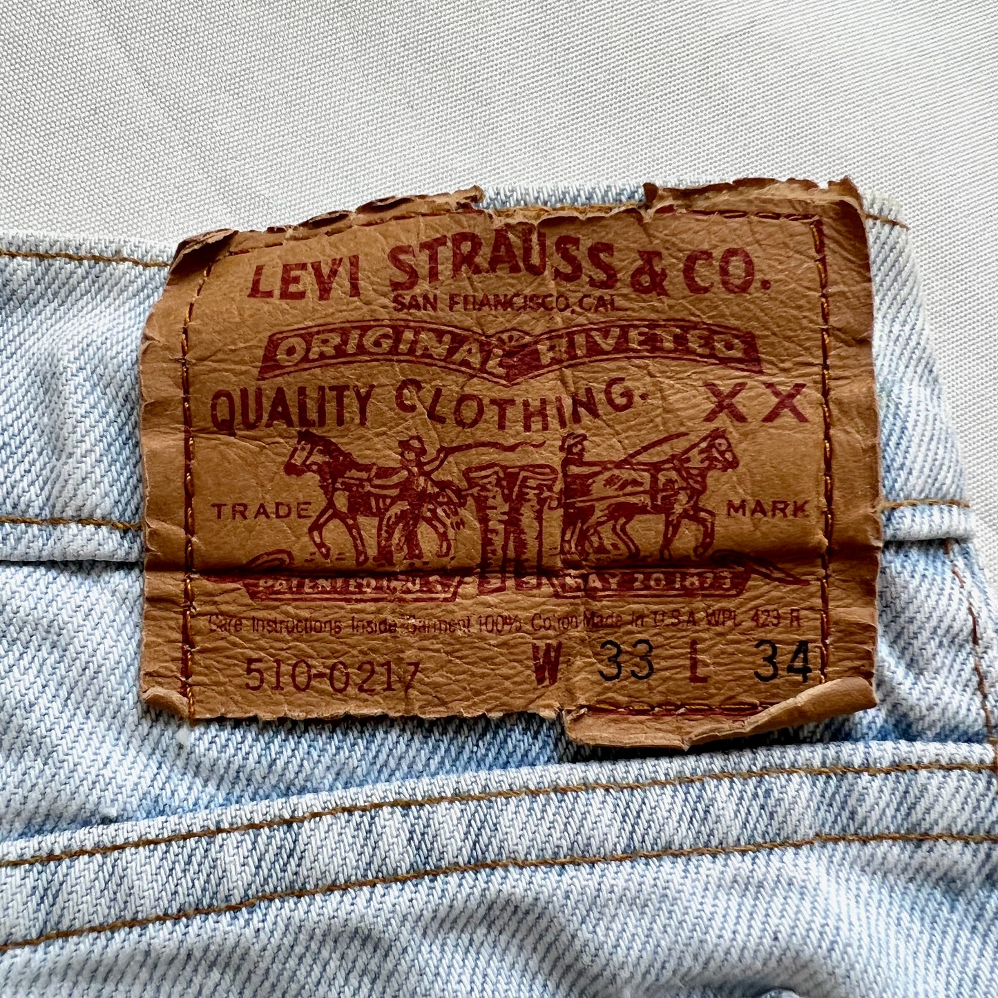 90's Levi's 501 JEANS "MADE IN USA"