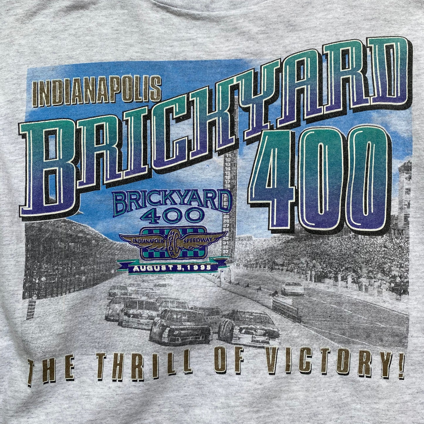 90's "BRICKYARD 400" RACING T-SHIRT