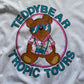 90's TEDDYBEAR TROPIC TOURS LONG LENGTH T-SHIRT